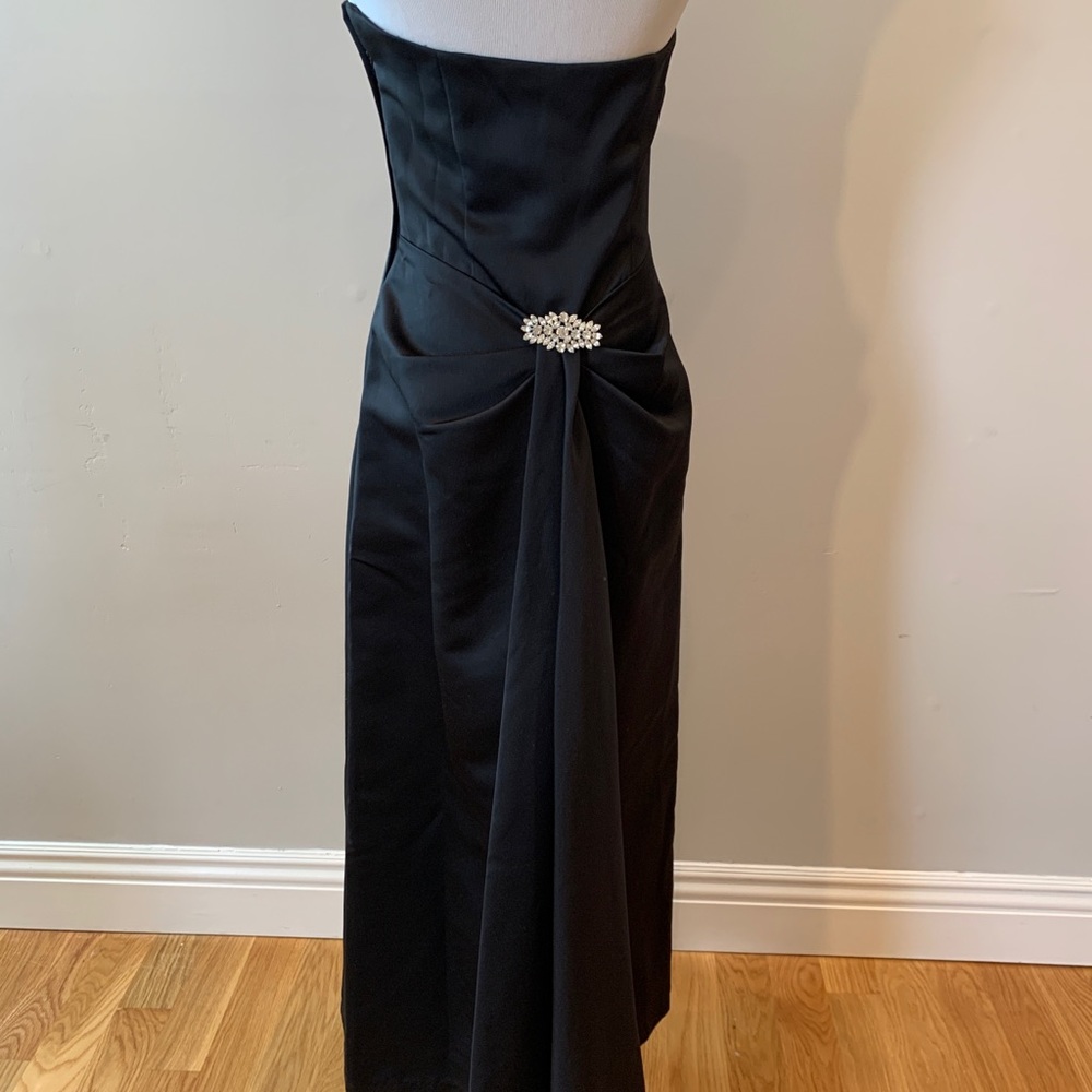 Black evening gown